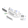 Jaguar XF Plastic Front Bumper Tow Eye Cover (2016-2020)