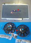 Nissan Patrol Y61 GU 4.5L TB45E 3 Row Aluminum Radiator + Fans (1997-2016)