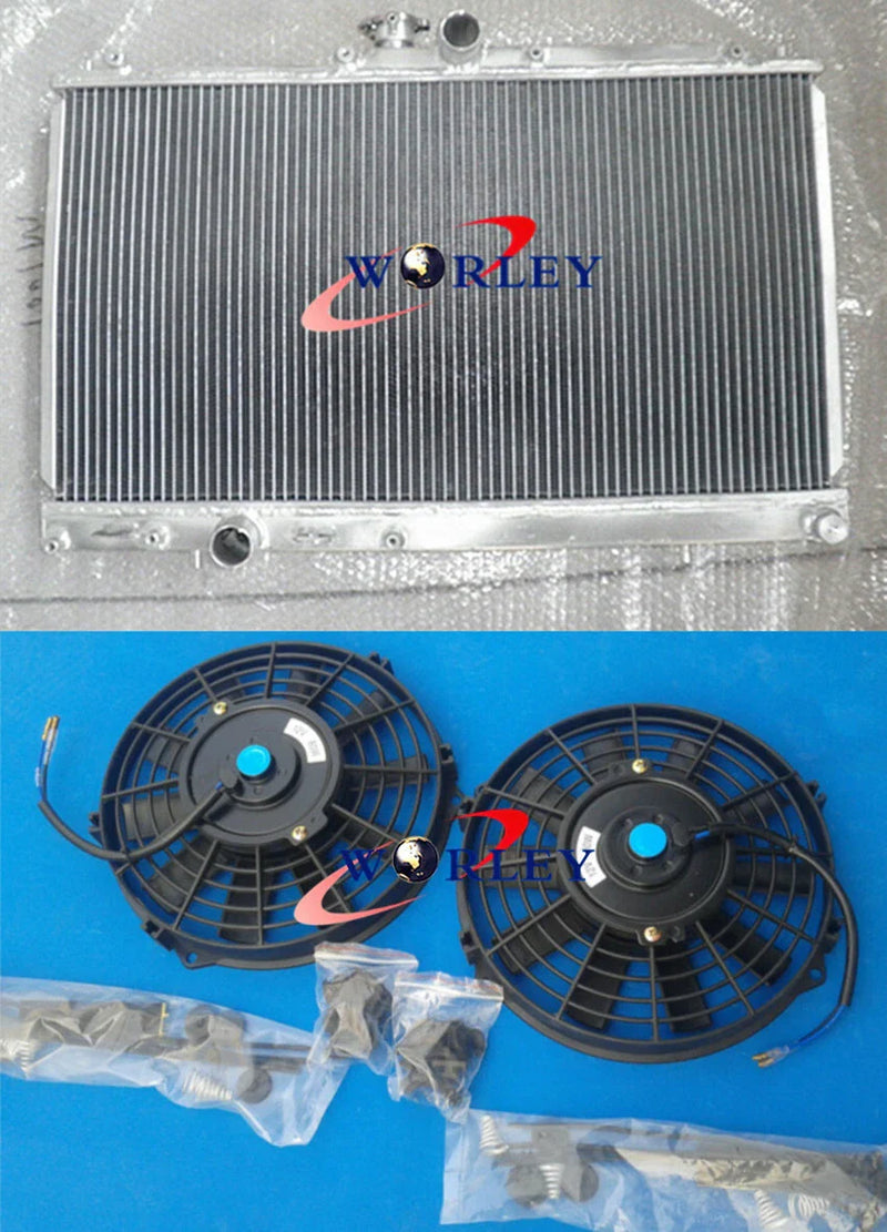 Mitsubishi Lancer EVO 7 / 8 / 9 MR FQ CT9A 2.0 ALU Radiator + Fan (01-07)