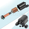 HONDA Shadow VLX VT600C Ignition Coil & Spark Plug Cap 2 x