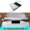 Toyota Corolla Rear Windshield Privacy Thick Sunshade Cover (2009–2013)