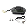 Universal LCD Digital Motorcycle Odometer Speedometer Tachometer Gauge
