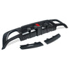 BMW 3 Series G20 2019-2022 Carbon Fiber Style Rear Diffuser Lip