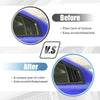 Dodge Charger 2011-2021 Air Vent Scoop Shades 2 x Rear Window Louvers