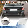 BMW 5-Series F10 Pure White Tow Hook Cover