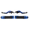 Kawasaki Z1000 Folding Extendable Brake Clutch Levers Grips (2010-2023)