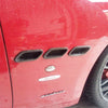 Maserati GranTurismo GC 08-19 Carbon Fiber Front Fender Side Vent Cover Trim