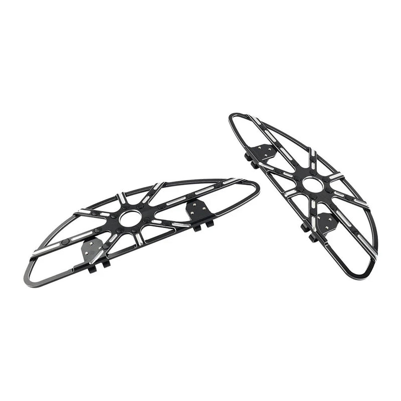 Harley Touring Softail Rider Driver Front Floorboard Footboards