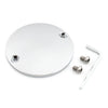 Harley Softail Bigtwin Hole Silver Domed Points Covers (1991-2017)