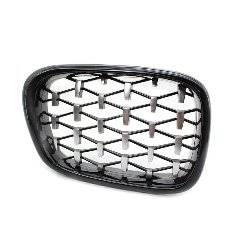BMW E39 5-Series Honeycombe Mesh Front Bumper Grille (1999-2003)