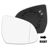 BMW X5 Right Rearview Mirror Glass Heated with Backing Plate