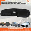 Holden Rodeo TF Ute Grey Black Dash Mat Cover (1988-1996)