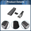 Volvo XC90 (2018-2020) Silver Tone Foot Accelerator Pedal Covers