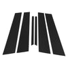 Kia Optima (2011-2015) Black 6 Pcs Door Pillar Window Trim