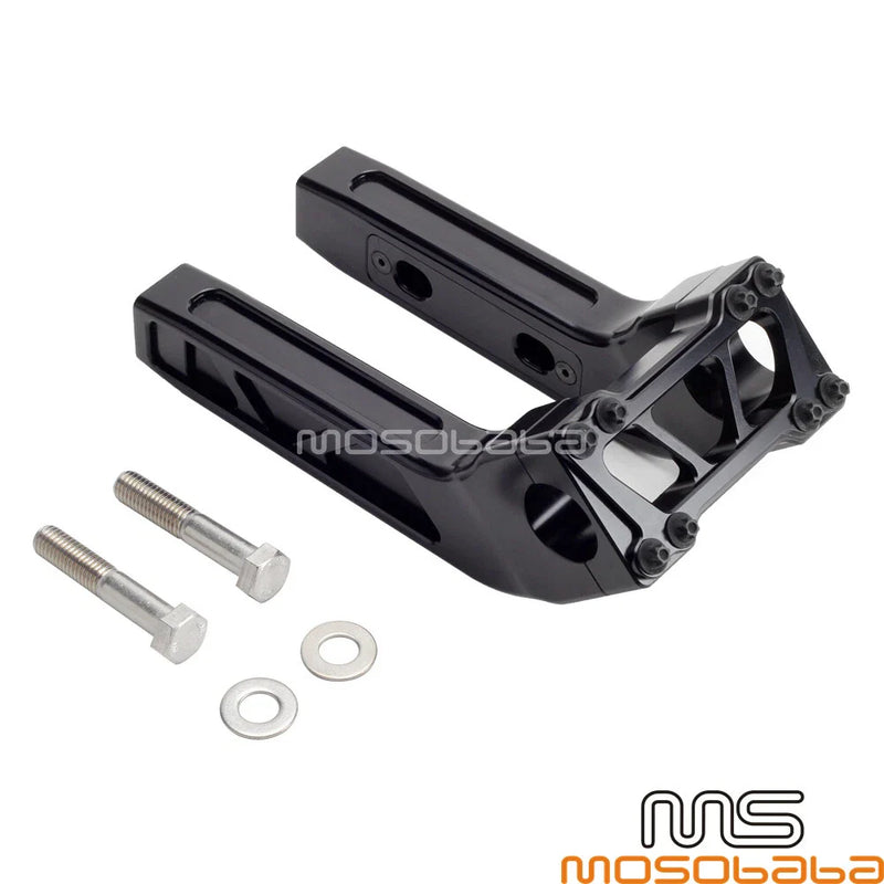 Harley FLFB FLFBS FLSL FXFBS FXLRS 1" Handlebar & Riser Black Set (2018-2023)