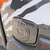 Ford Ranger PX T6 Black Carbon Fuel Oil Tank Cap Cover Trim (12-21)