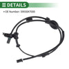 Kia Forte L4 1.8L Right Rear ABS Wheel Speed Sensor (2010-2013)