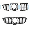 Mercedes-Benz GLE 2015-2019 Black Grills Front Upper Bumper Grille
