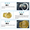 BMW 2 3 3GT 4 5 6 X1 X3 X4 Start Stop Button Cover Sticker (2014-2023)