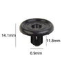 Toyota 100x Bumper Clips Fender Push Rivets Retainer Fasteners