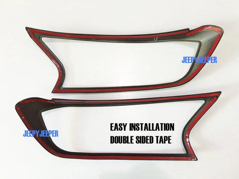 Ford Ranger T6 PX Grey Wildtrak Headlight Taillight Cover Trim (2015-21)