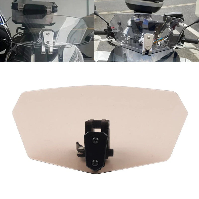 Car Universal Adjustable Smoke Clip-On Windshield Air Deflector