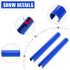 BMW 5 / 6 / 7 Series ABS Front Grille Trim Strips Cover Decor Blue