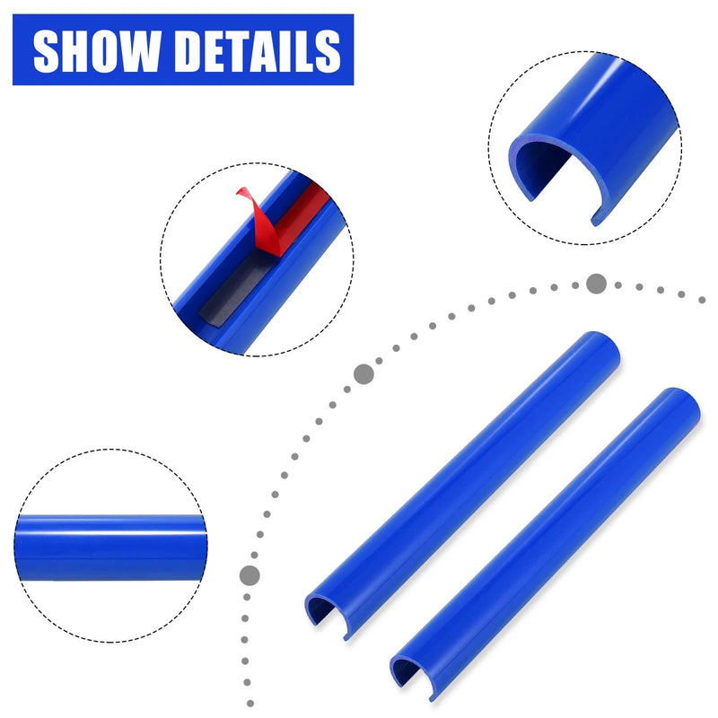 BMW 5 / 6 / 7 Series ABS Front Grille Trim Strips Cover Decor Blue