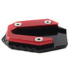 Yamaha YZFR25 YZFR3 MT-25 MT-03 Red Side Stand Kickstand Plate Pad (2014-2019)