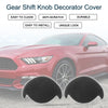 Ford Mustang 2015-2021 Dark Gray Console Decor Gear Shift Knob Cover