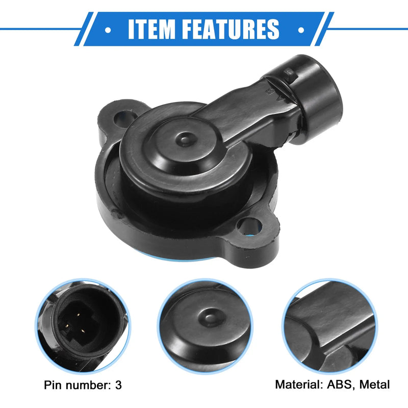 Chevrolet GMC Black with Gasket Throttle Position Sensor