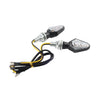 Honda Suzuki 8MM Motorcycle Turn Signal Light Mini Indicator Amber Lamp