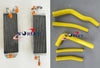 Suzuki RM125T / RM125V Aluminum Radiator & Hose (1996-1997)