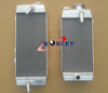 Kawasaki KXF250 KX250F Aluminum Radiator + Green Hose (2009-2011)