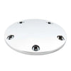 Harley Twin Cam Softail Dyna Touring Silver Domed Timing Points Cover (99-17)