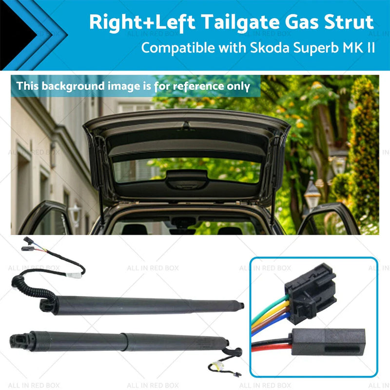 Skoda Superb Electric Tailgate Gas Struts  Rear (2015-2023)
