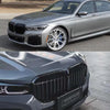 BMW 7 Series G11 G12 740i 745e 2019-2022 Gloss Black Front Kidney Grille
