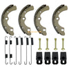 Kawasaki Mule 2510 2520 Rear Brake Shoes & Springs Pins (1993–2000)