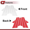 Hyundai Grandeur / Azera 2006-2010 Silver Tone Door Pillar Window Trim