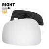 MAZDA CX-3 Right Side Heated White Mirror Glass (2015-2020)
