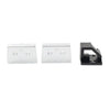 Harley Touring Electra Road Glide Rear Trunk Latch Spacers (1980-2013)