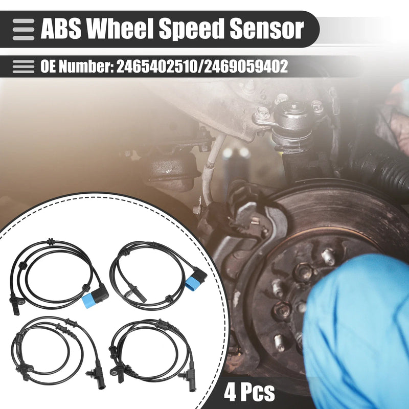 Mercedes-Benz CLA45 (2014-2019) - 4 x Sensors ABS Sensor Set