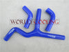 KTM 400 450 525 SX / MXC / EXC VIC-Y Kit Blue Hose & Aluminum Radiator (2003-2007)
