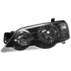 Ford Falcon BA BF XR6 XR8 FPV Black Pair LH+RH Head Lamps (2003-2008)