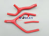 Yamaha YZ 125 Silicone Radiator Hoses (1989-1992)