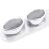 Car Universal White Rear Bumper Diffuser with Exhaust Tip