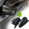 BMW G30 G20 G11 G12 M Style Carbon Fiber Side Mirror Cover Caps (2017-2022)
