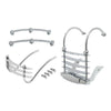 Heritage Springer Front Spear Trims Rear Bumper Cheese Grater (1997-2003)