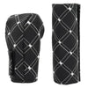 Manual Cars 2 x Gear Shift And Handbrake Cover Set Red Wine Cloth