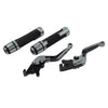 Suzuki GSX1400 Titan Extendable Brake Clutch Levers Grips Set (2001-2008)